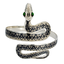 Серебряный браслет - змейка с камнями 217 10070217А05